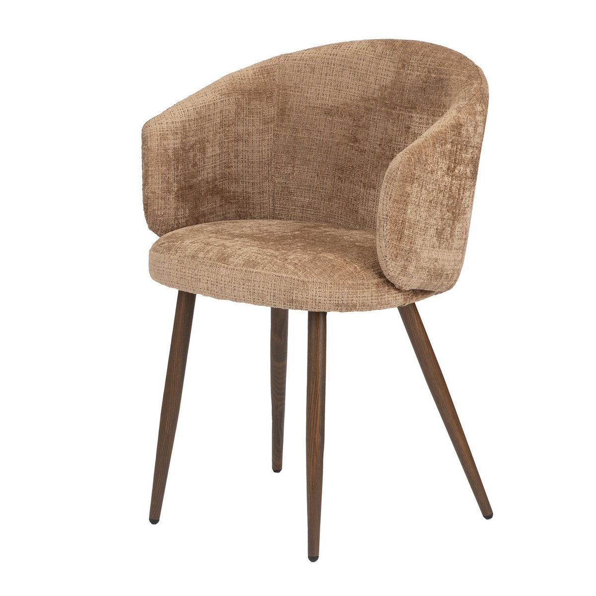 LUNA - Chaise Caramel (ensemble de 2)