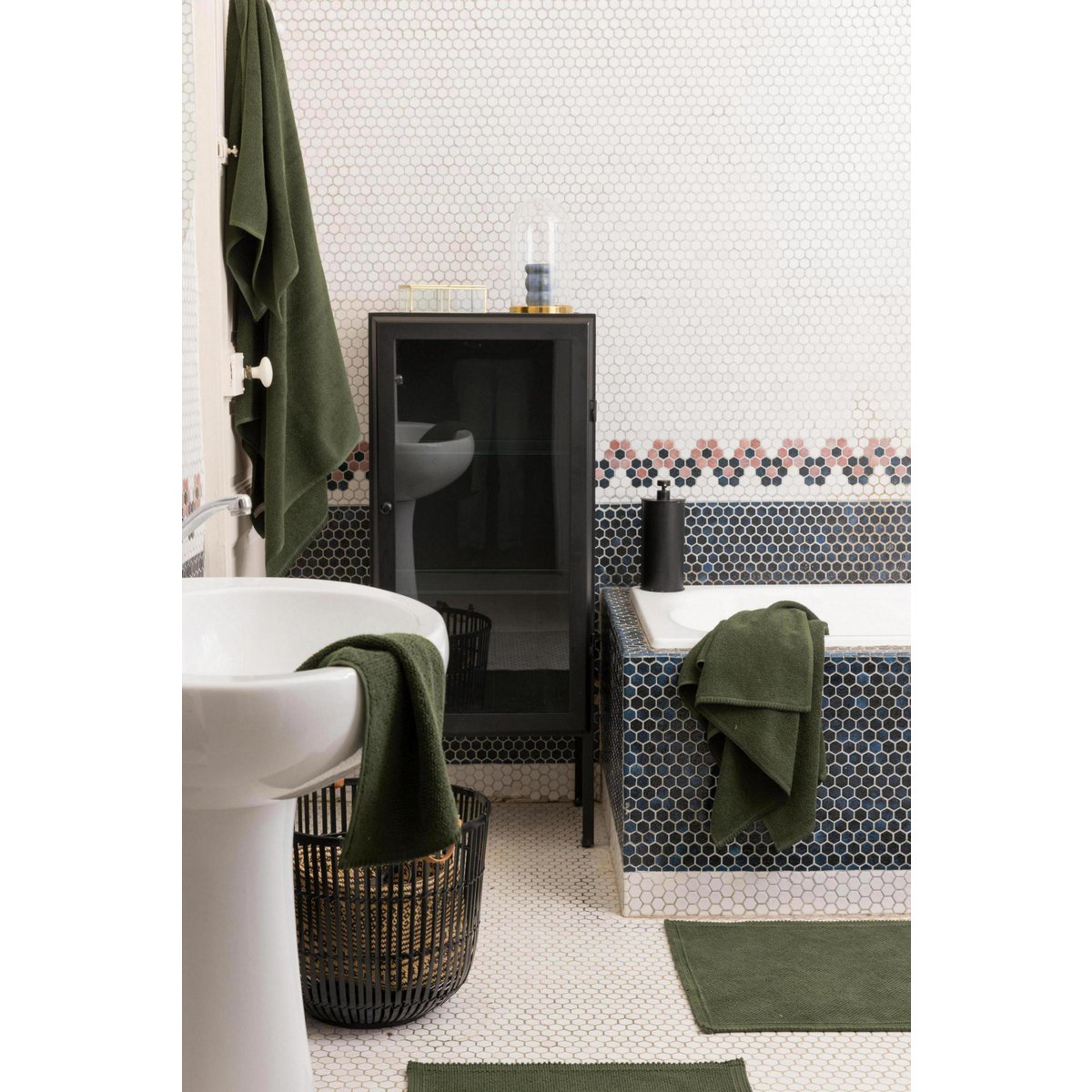 ETIA - Tapis de bain ROMARIN - 54 x 64 cm