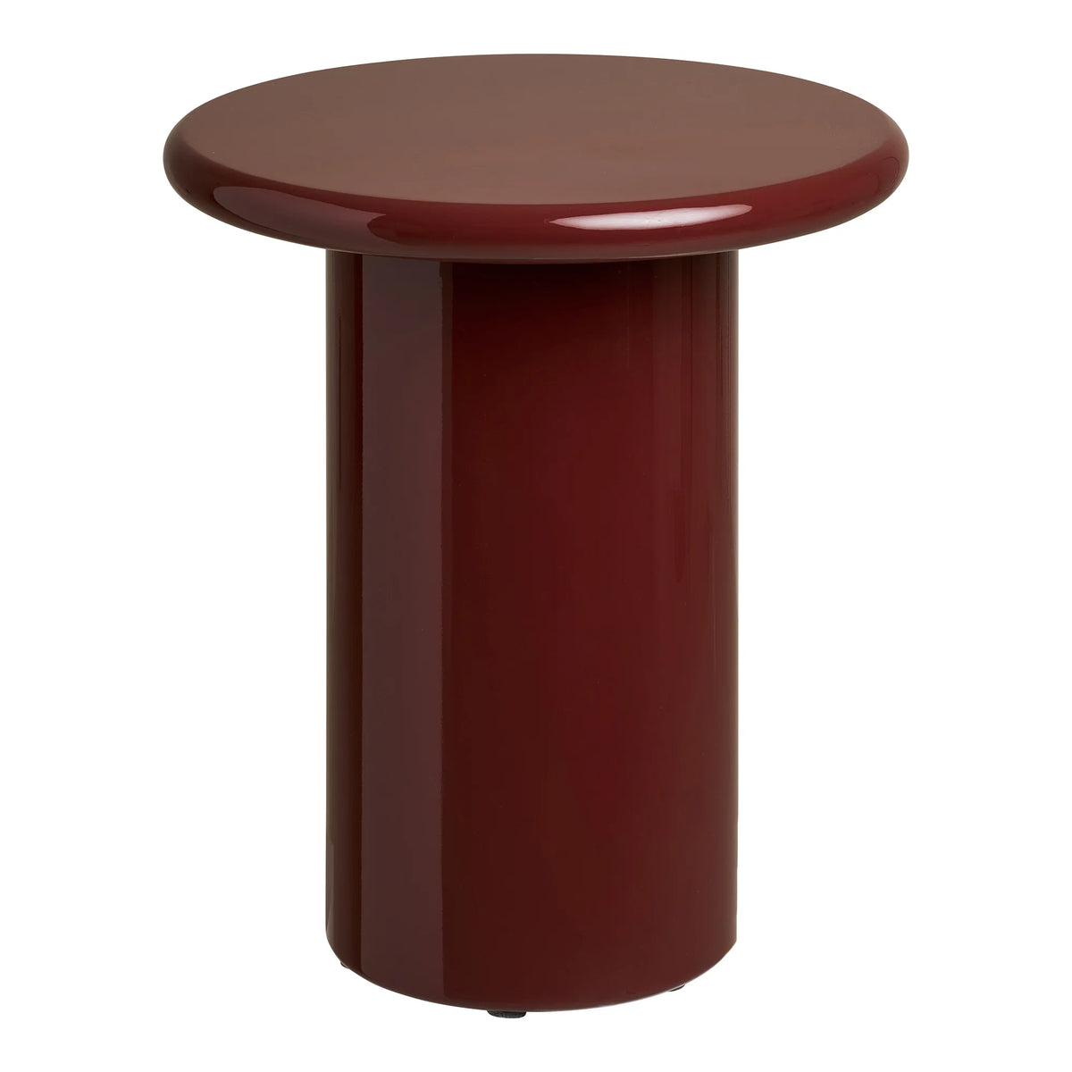 OTAGO Table d'appoint Bordeaux 45x50 cm