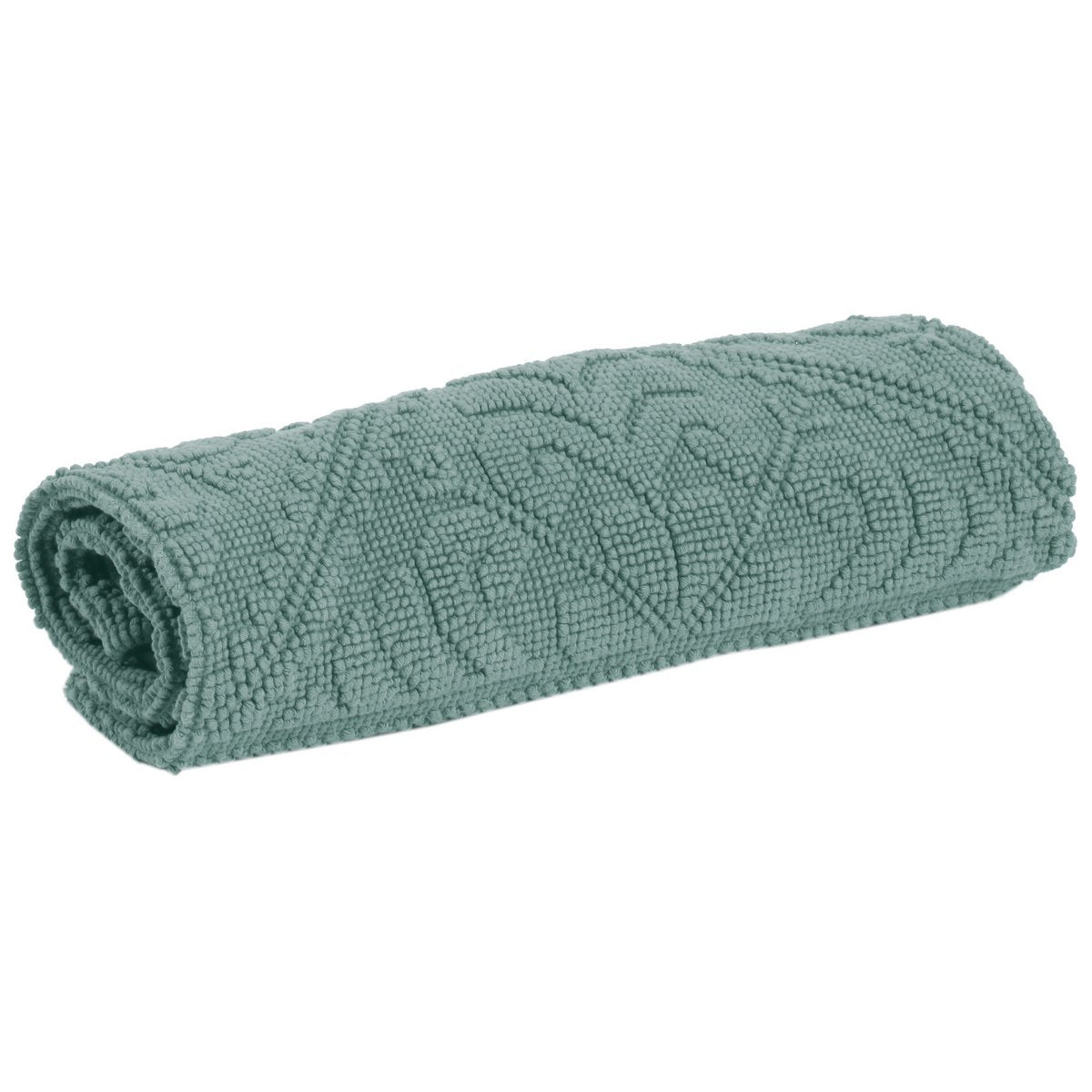 ENZO - Tapis de Bain VERT DE GRIS - 54 x 110 cm