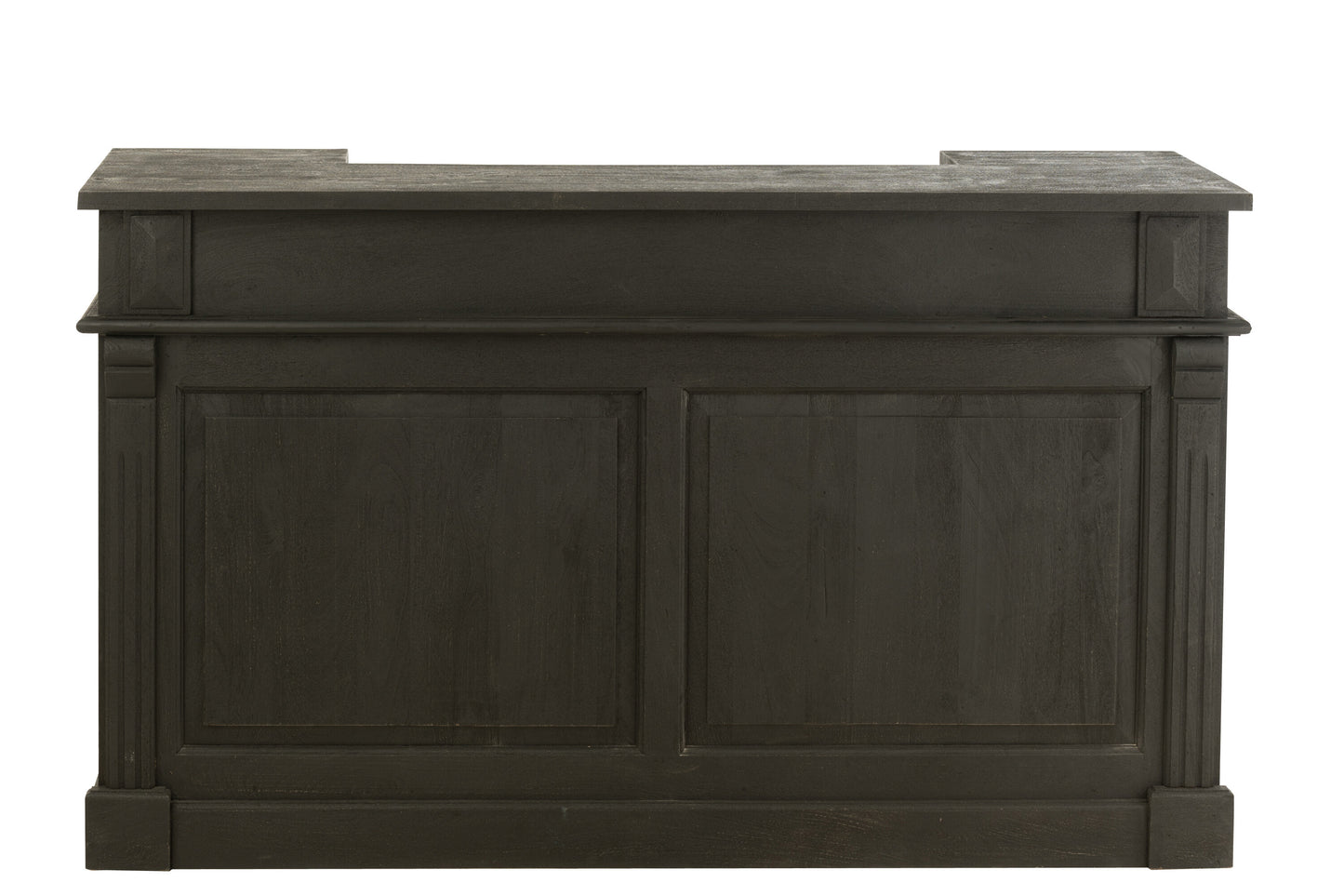 BAR - 2 Tiroirs bois de manguier - Noir L 180 cm