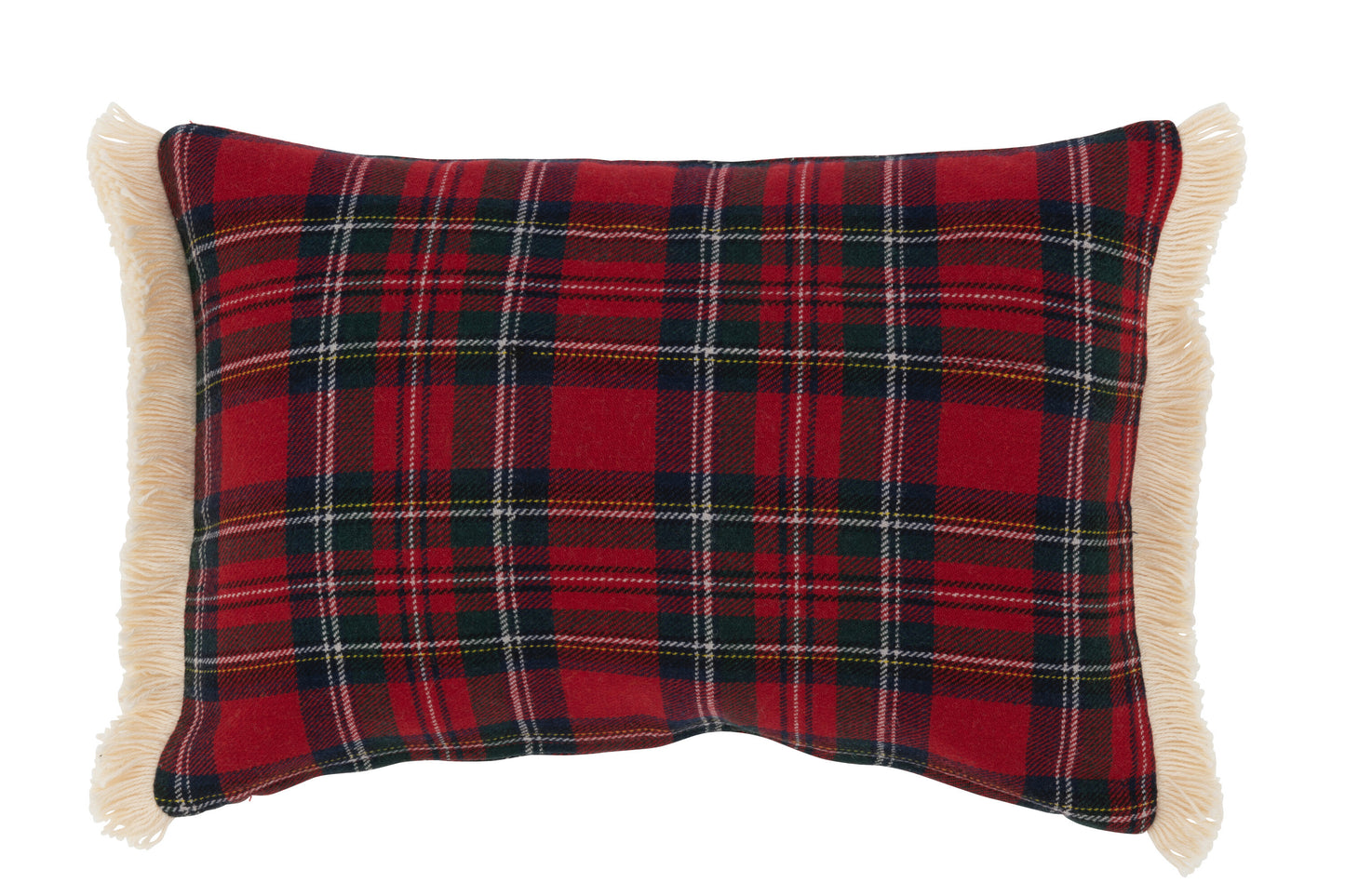 BONHEUR - Coussin écossais 30 x 45 cm