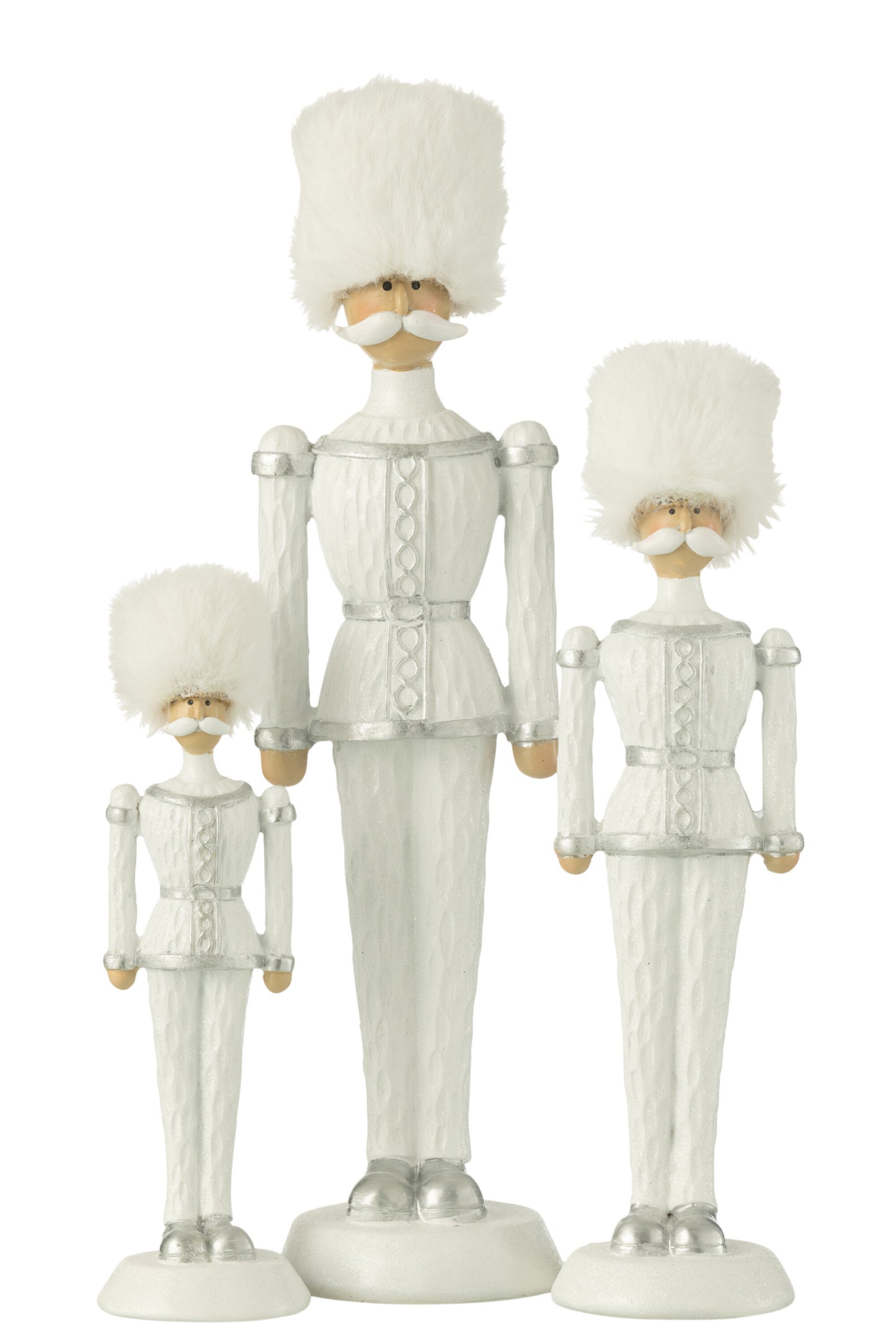 CASSE-NOISETTE - Blanc - Grand modèle - H 32 cm