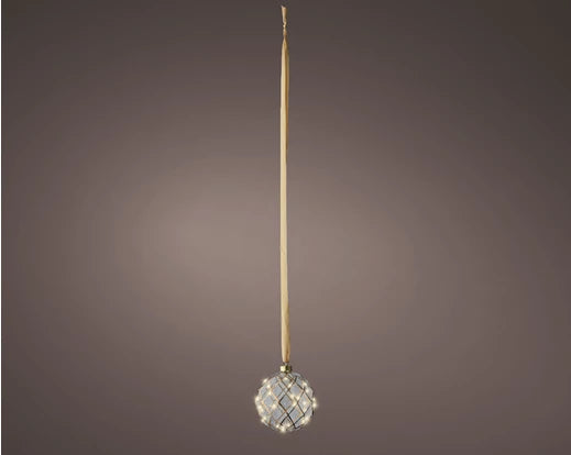 BOULE - Suspension Micro LED fixe intérieur - D 14 cm