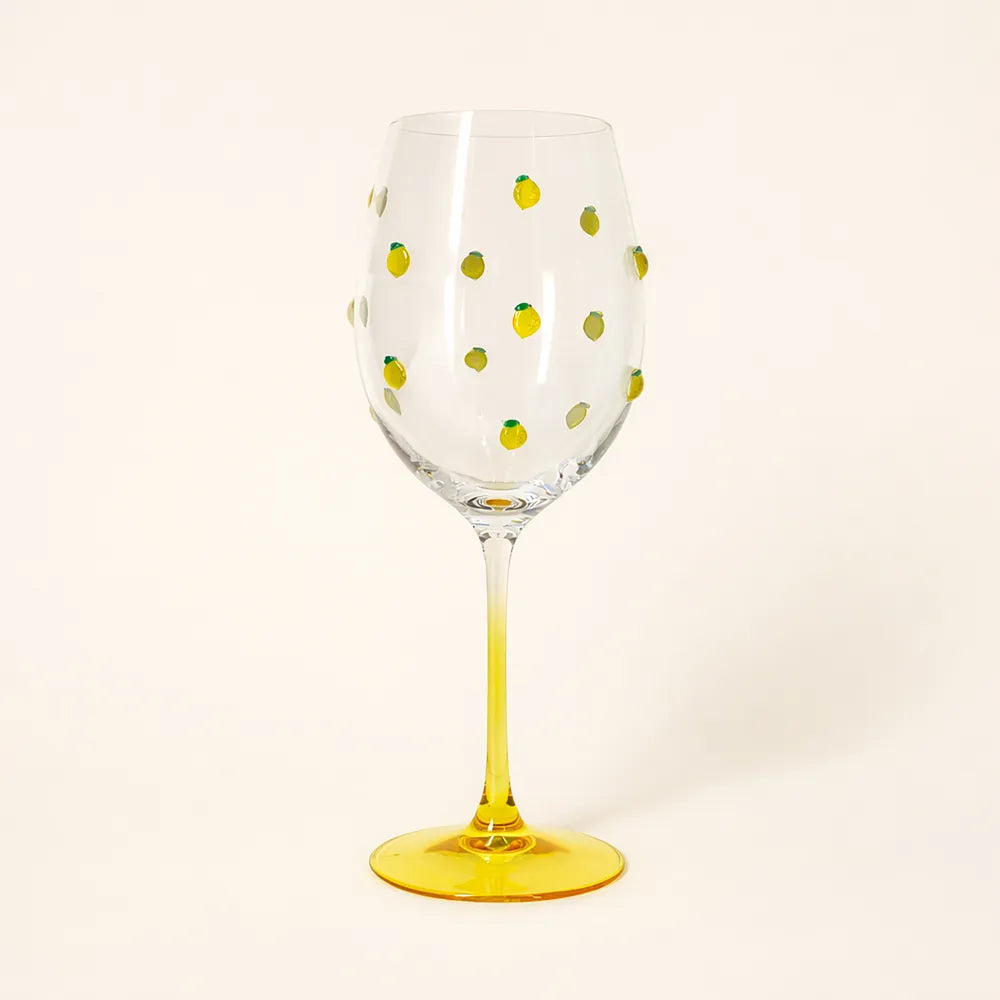 CITRONS Verre à pieds 43,5 cl
