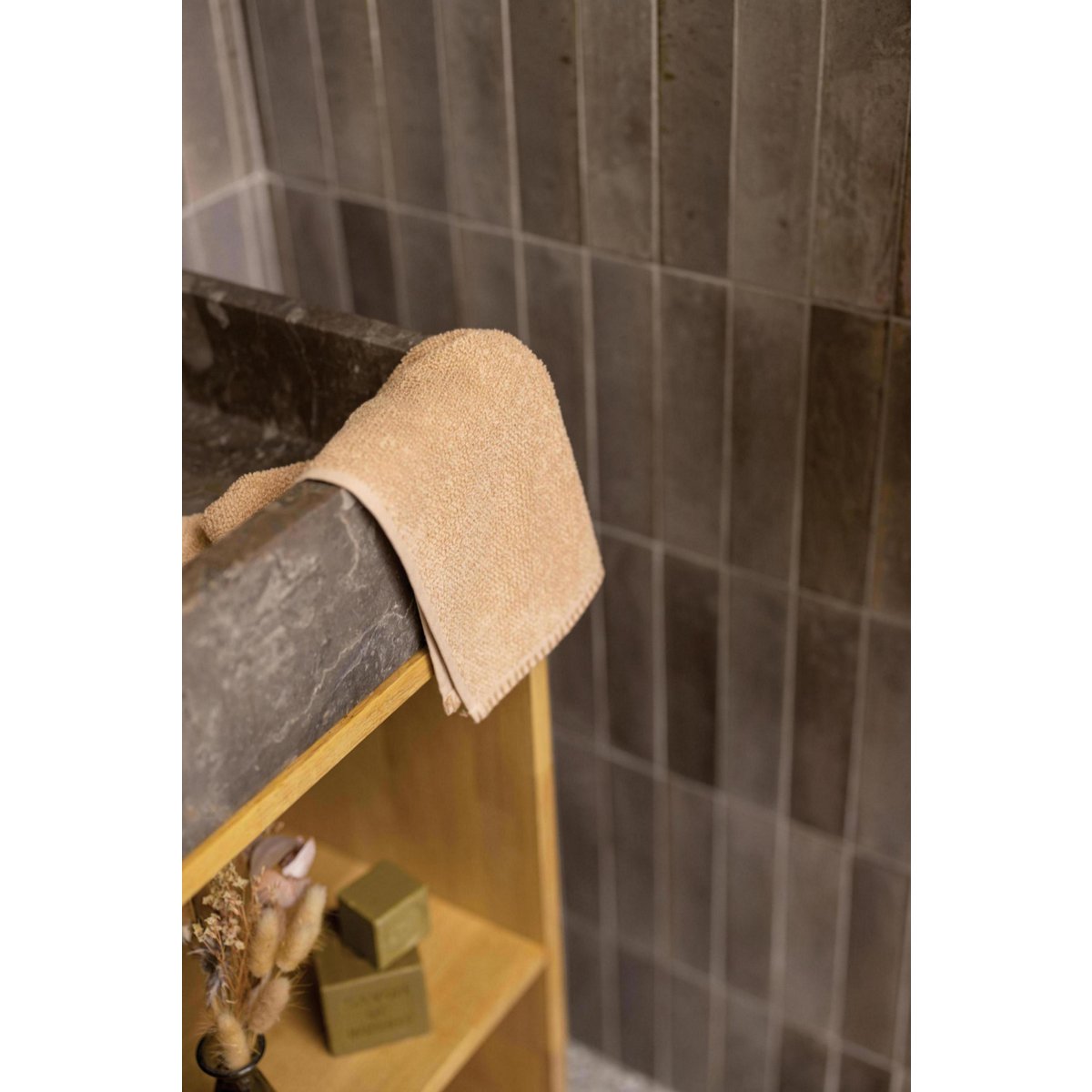 BORA Serviette de toilette LATTE - 50 x 100 cm