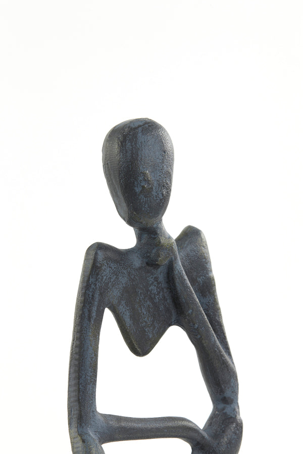 PATUNG Statue ornement noire