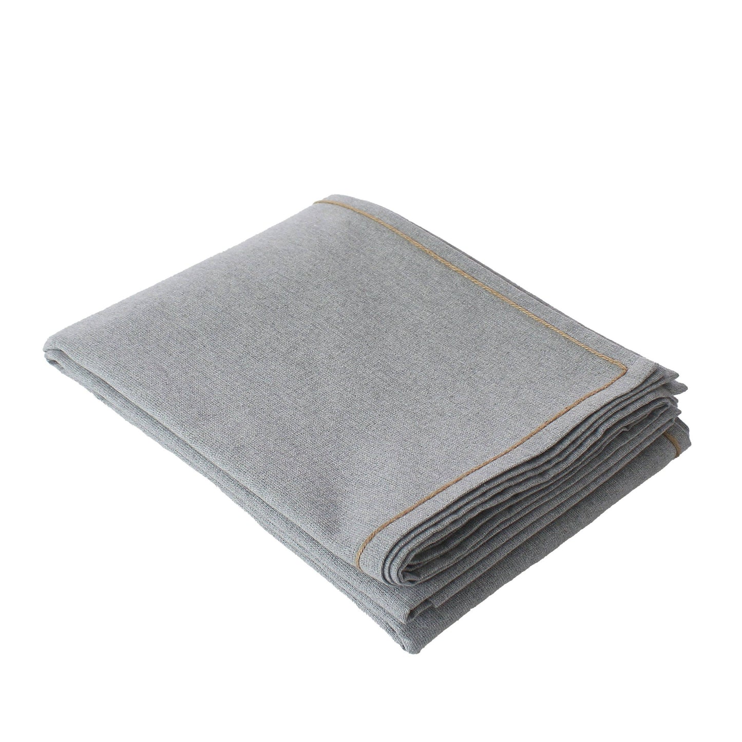 LINA Nappe coton recyclé Ecru / 140x300 cm