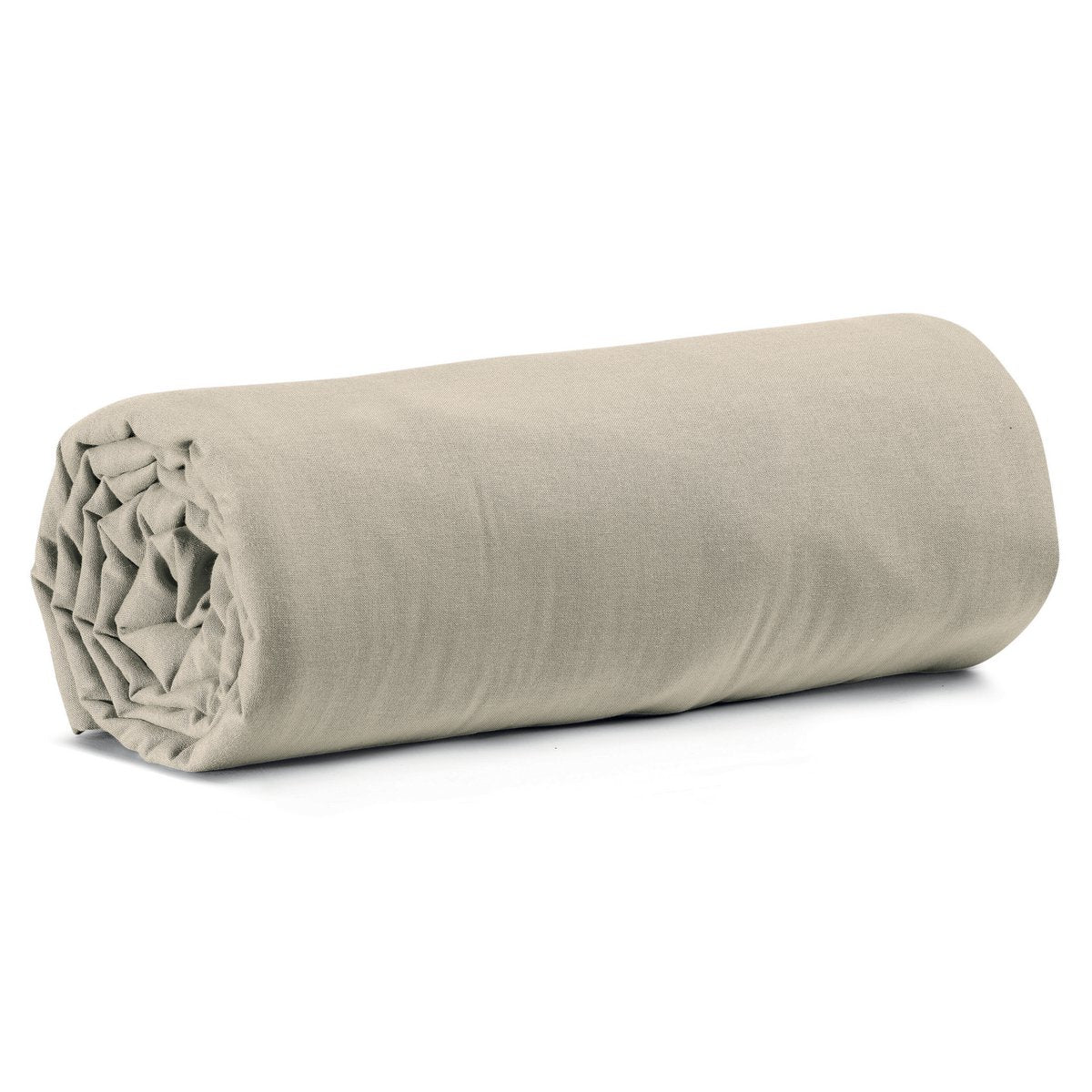 CALITA - Drap housse LIN - 160x200 bonnet 30 cm