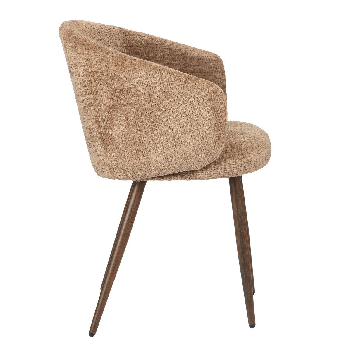 LUNA - Chaise Caramel (ensemble de 2)