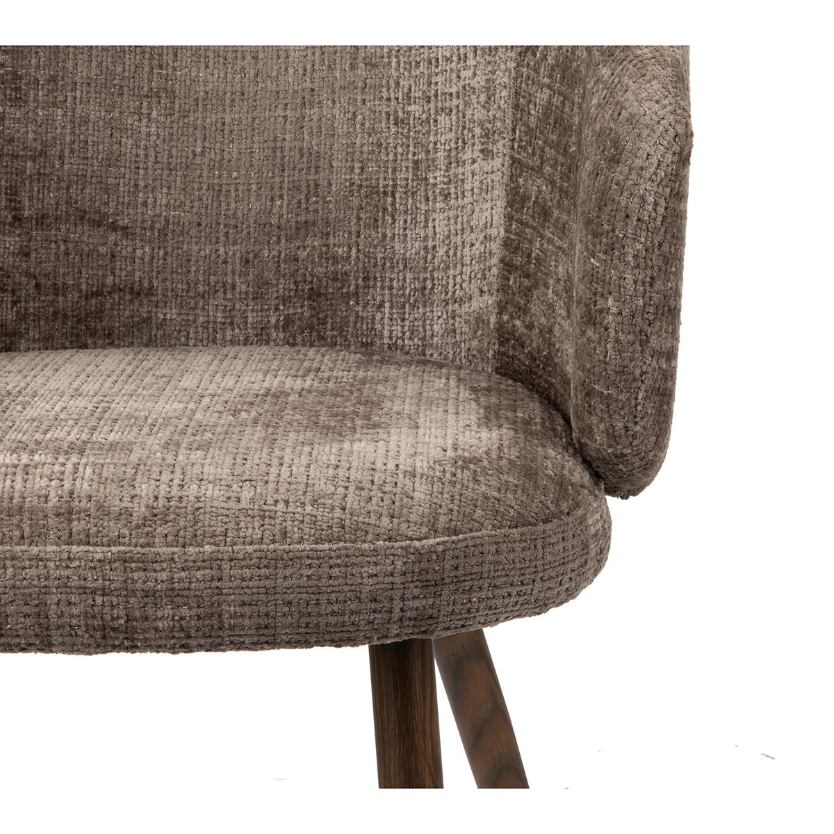LUNA - Chaise gris (ensemble de 2)