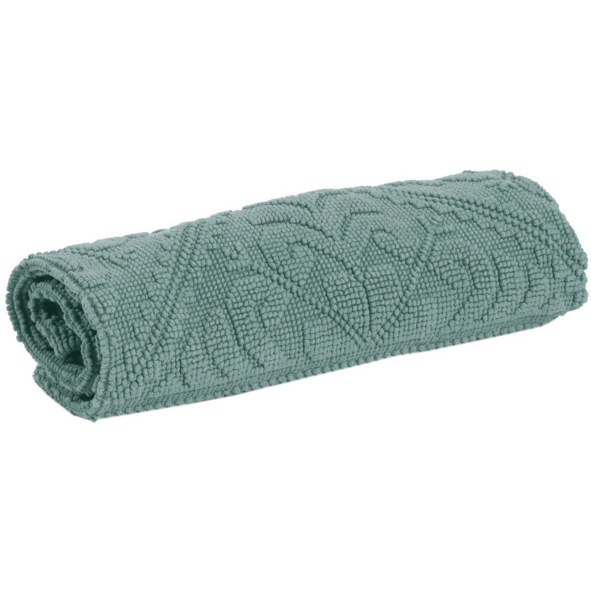 ENZO - Tapis de Bain VERT DE GRIS - 54 x 64 cm