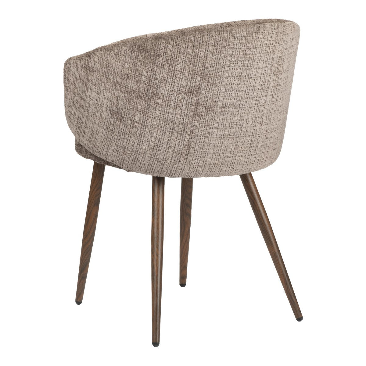 LUNA - Chaise gris (ensemble de 2)