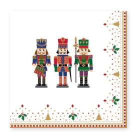 CASSE NOISETTE 20 Serviettes en papier