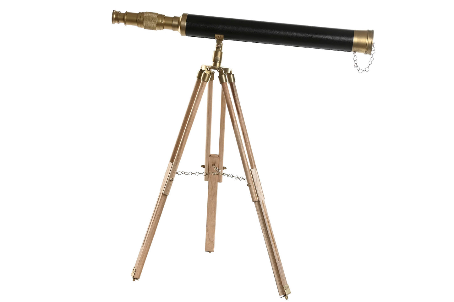 TÉLÉSCOPE - Ajustable - Aluminium/mangue