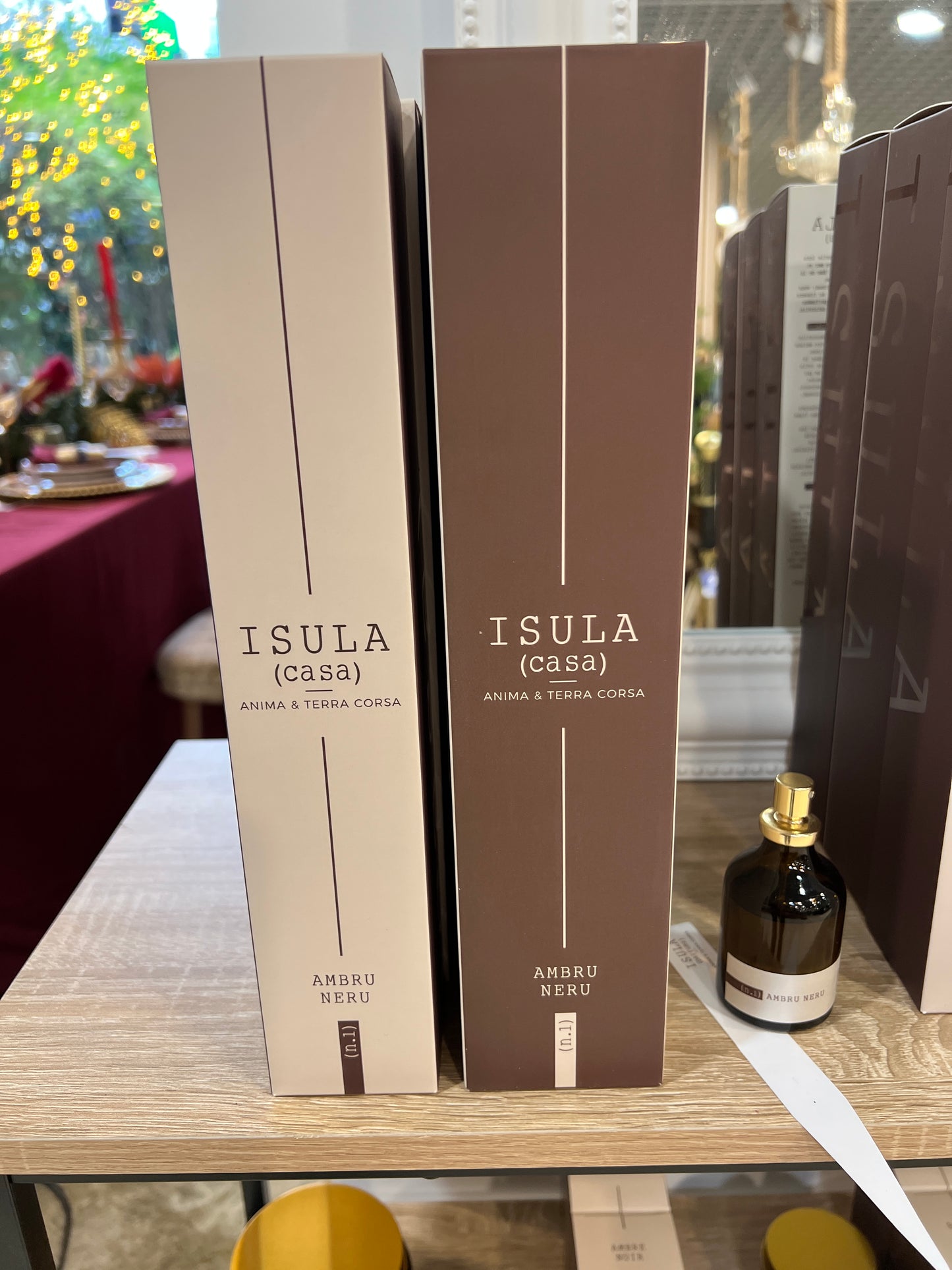 ISULA - Bouquet d'Ambiance n°1 AMBRU NERU - Ambre noir - 250 ml