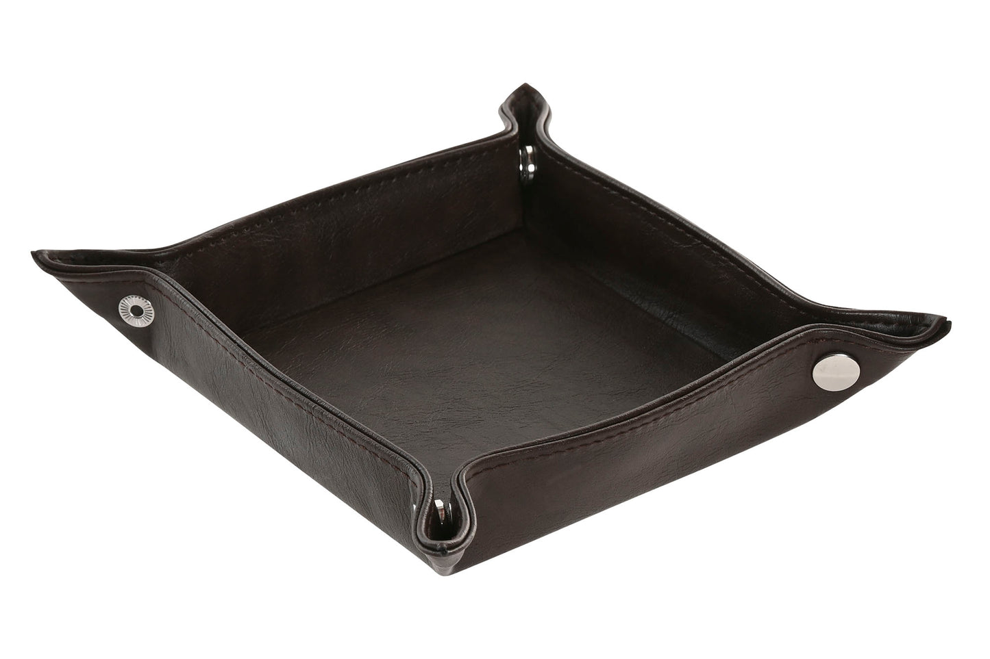 PLATEAU VIDE POCHE - pu - marron foncé