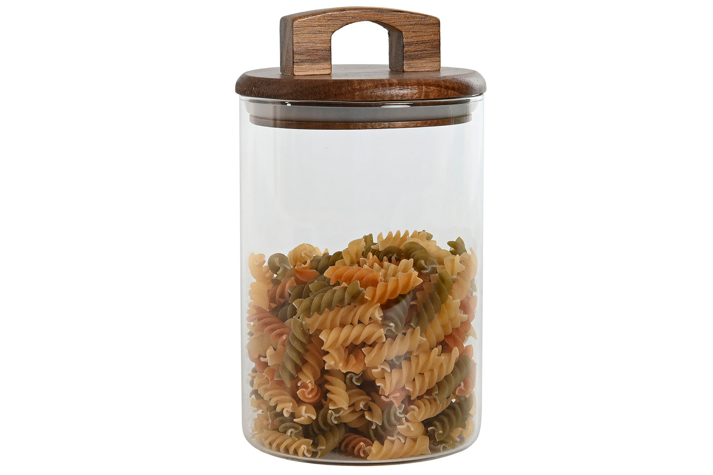 SET 3 POTS - Verre borosilicate / acacia - 1L