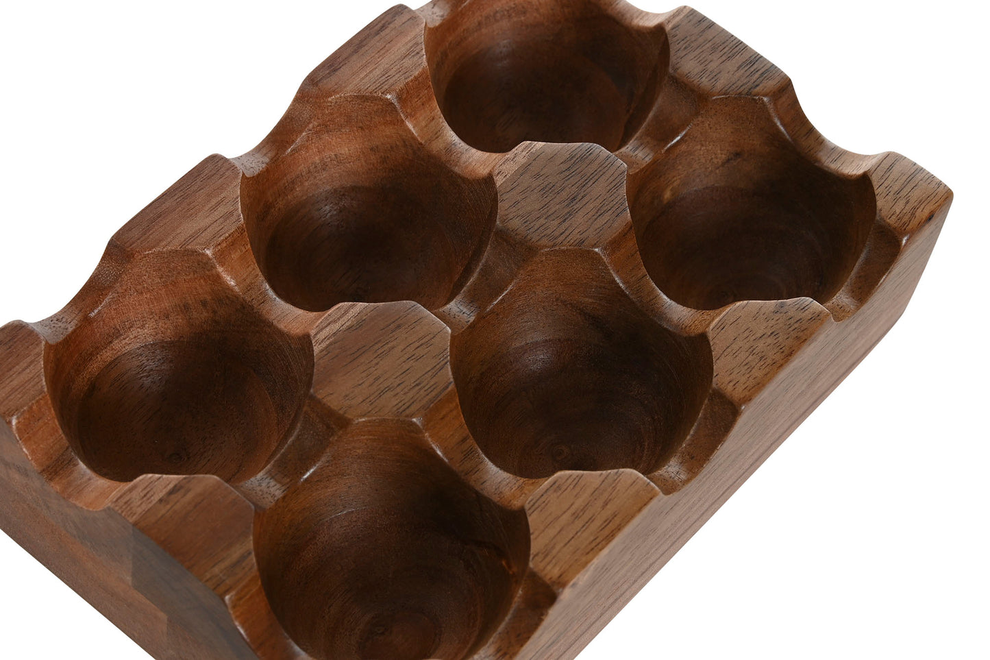 COQUETIER - acacia - 6 oeufs