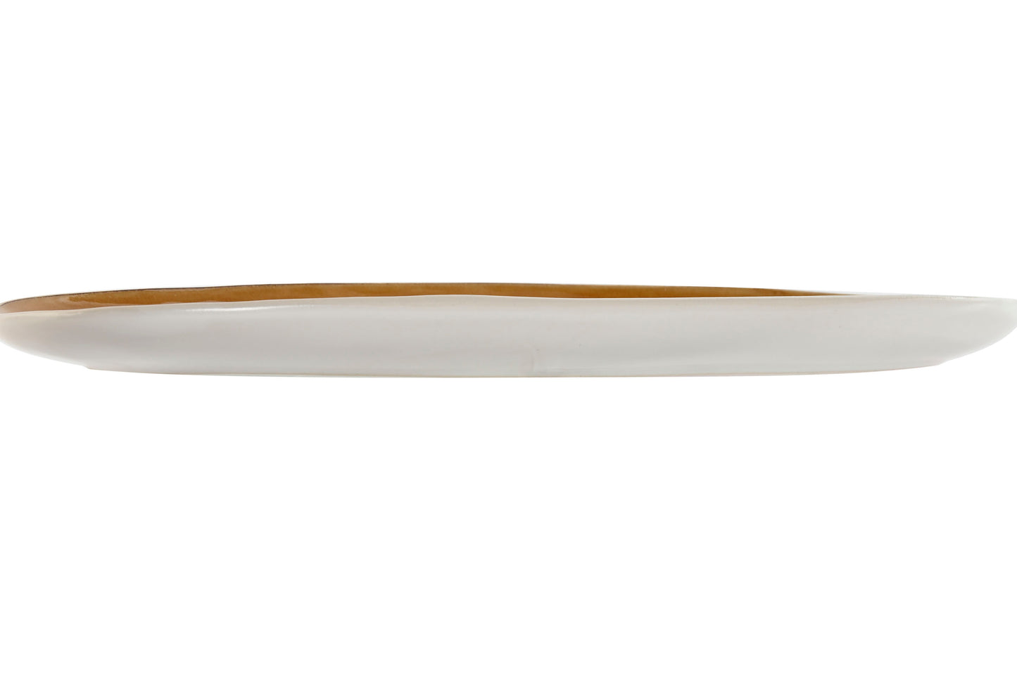 BOTANIQUE - plateau grès émaillé brillant - L 32,7 cm