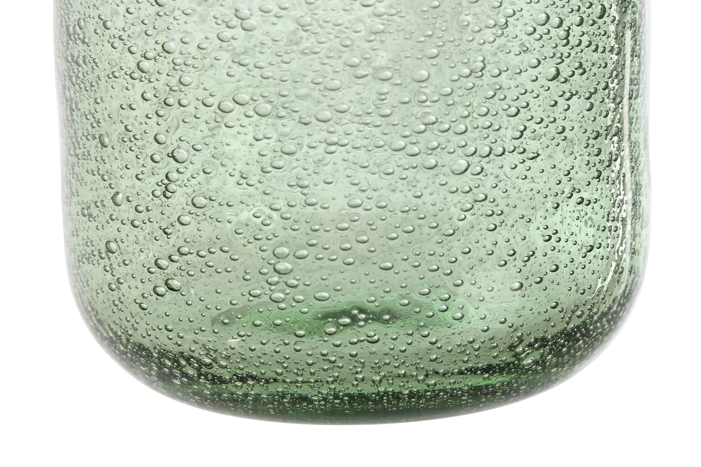 6 VERRES - Bullés vert - 320ml