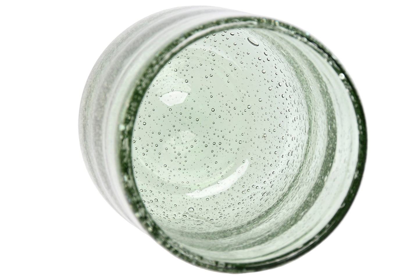 6 VERRES - Bullés vert - 320ml