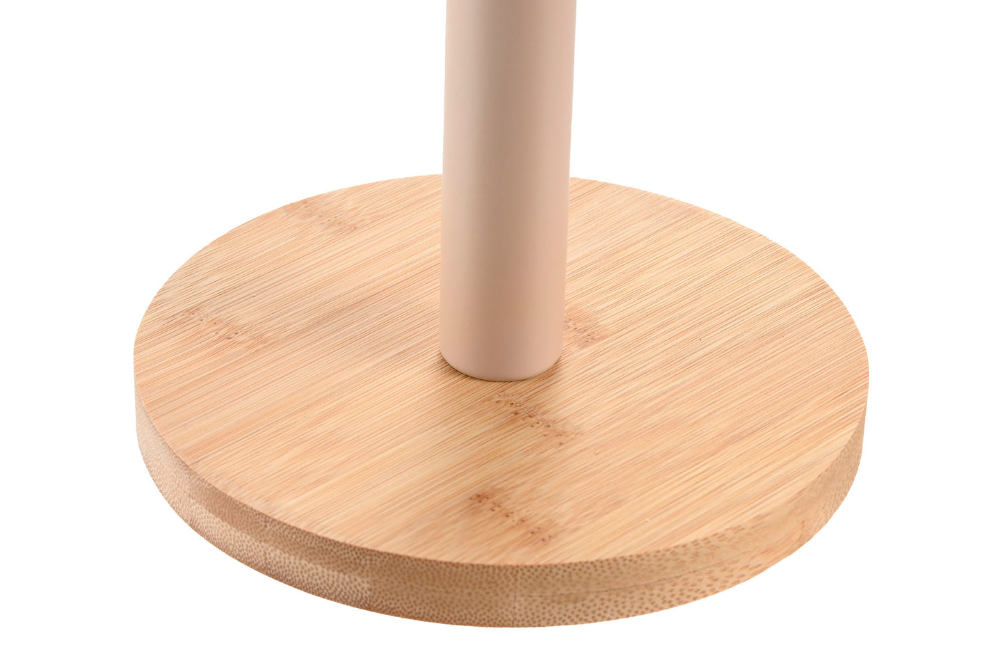 PORTE ROULEAU PAPIER - Bambou tige métal beige