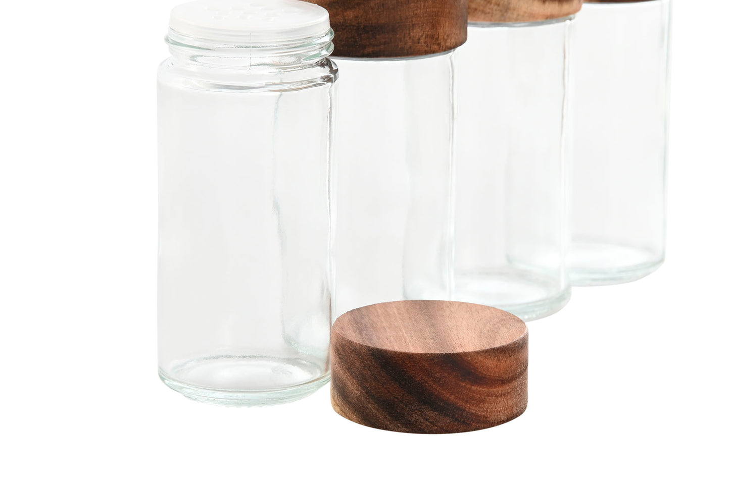 SUPPORT ÉPICES - verre bambou - 90ml