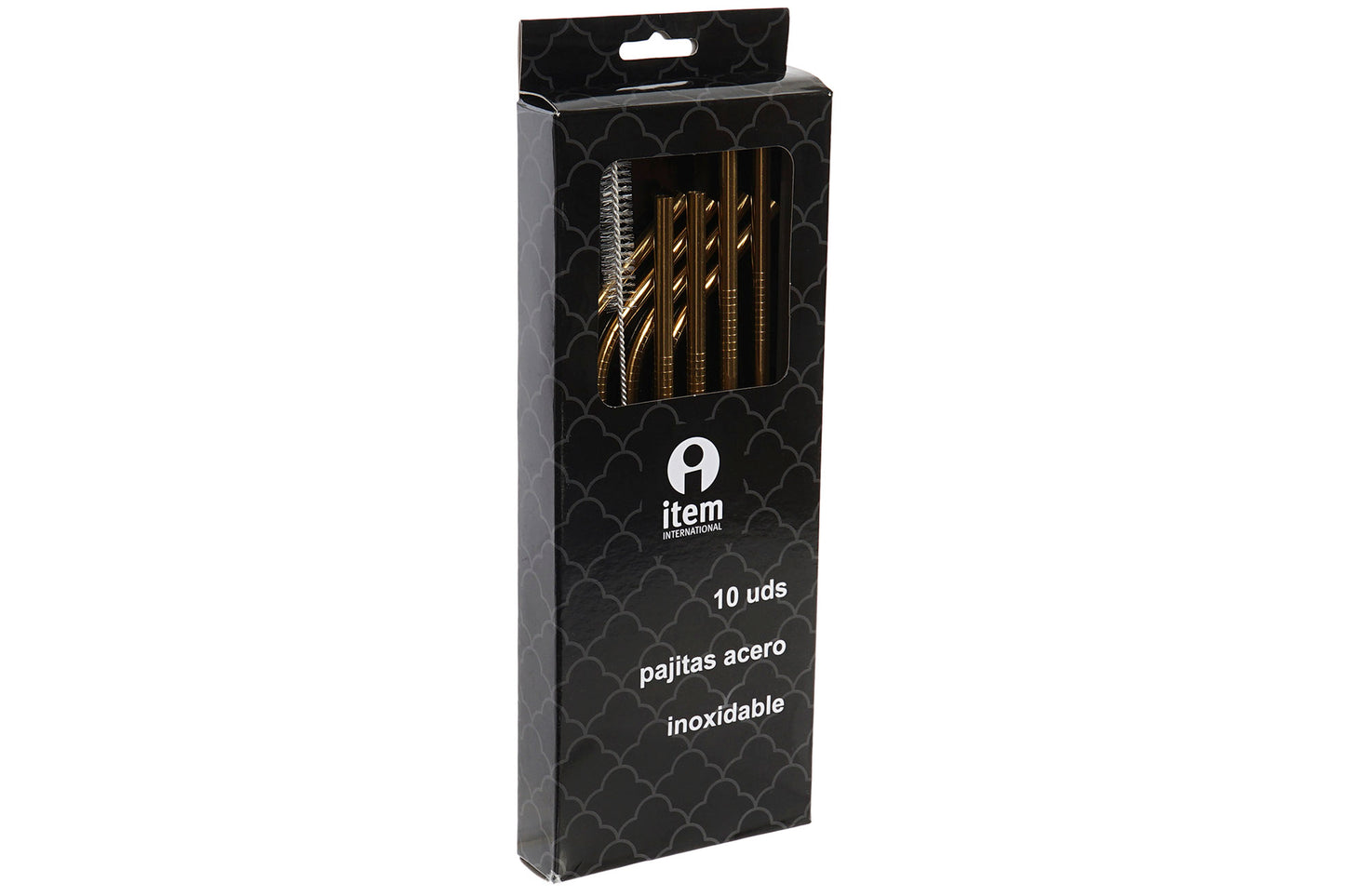 PAILLES - SET 10 - inox/nylon