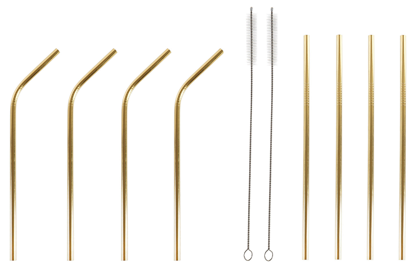PAILLES - SET 10 - inox/nylon