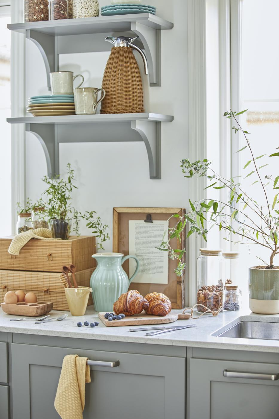 THERMOS - Rotin synthétique Marron clair 1,5 L