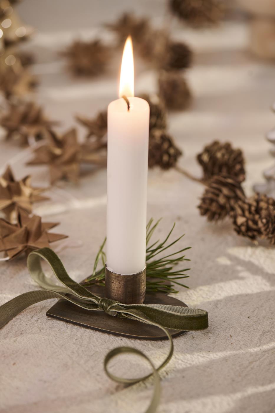 PETIT COEUR - Bougeoir - bronze