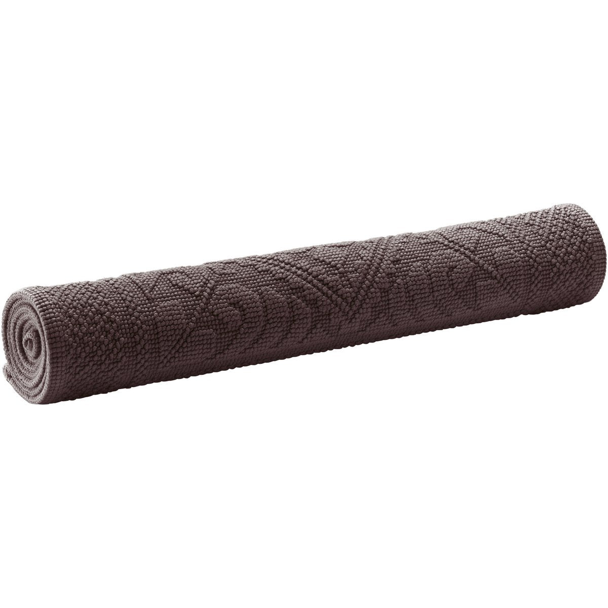 ENZO - Tapis de bain ÉBÈNE - 54 x 110 cm