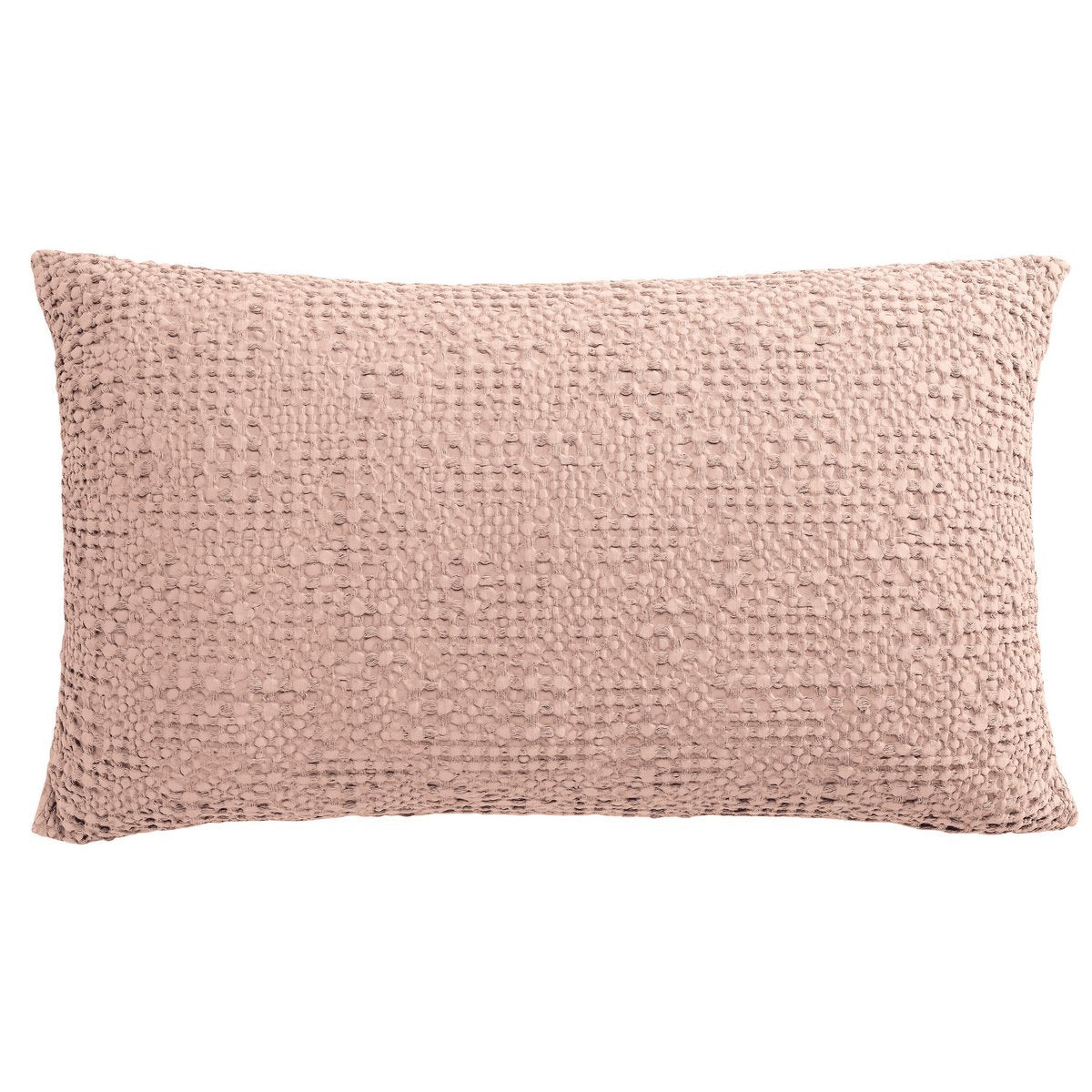 TANA - Coussin stonewashed Aubepine 40 x 65 cm