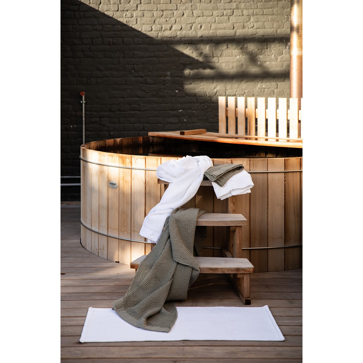 ETIA - Tapis de bain LIN - 54 x 110 cm