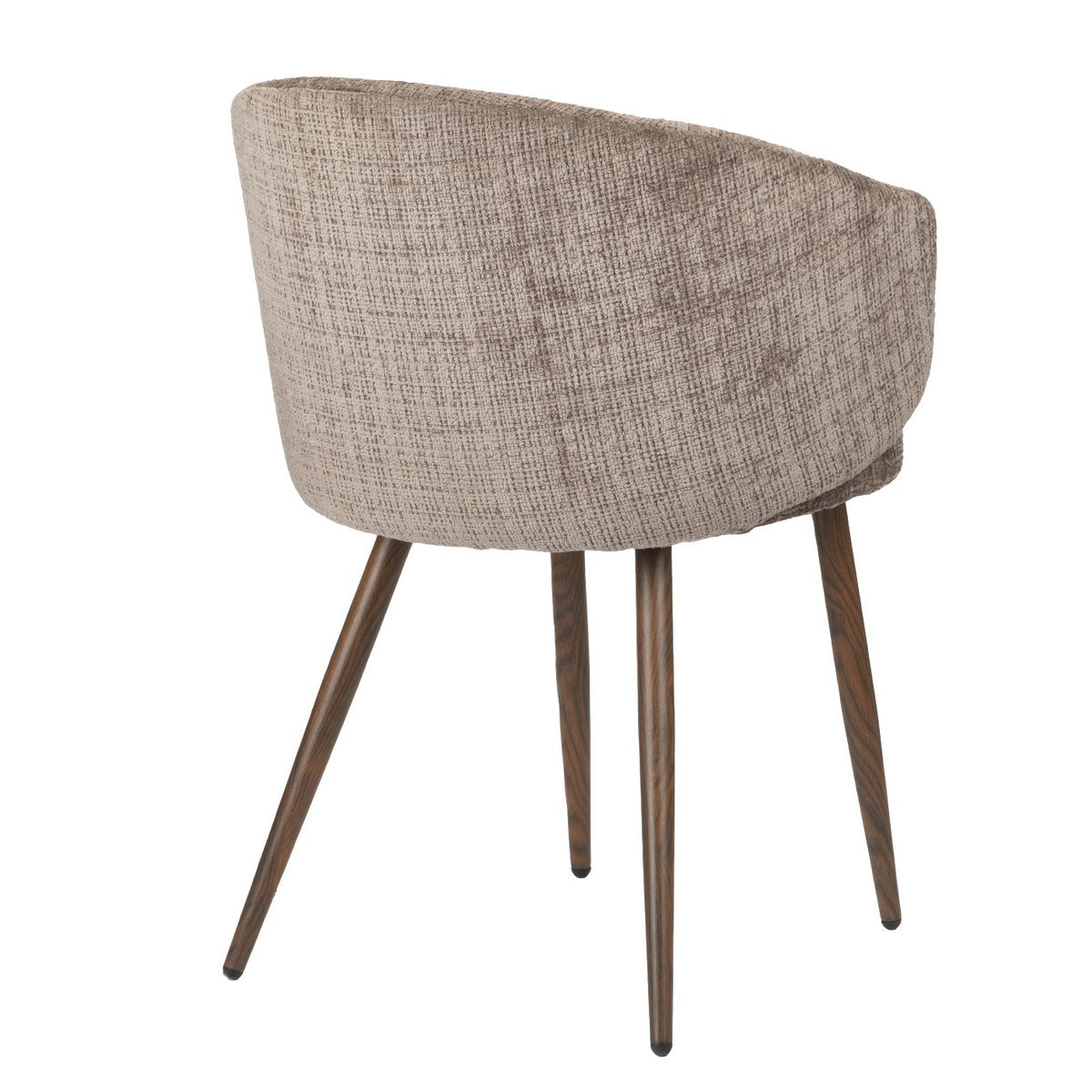 LUNA - Chaise gris (ensemble de 2)