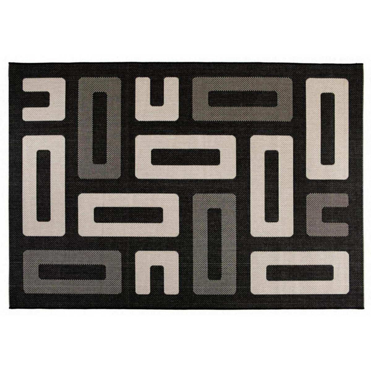 TIMEA - Tapis extérieur Tonnerre - 200 x 290 cm