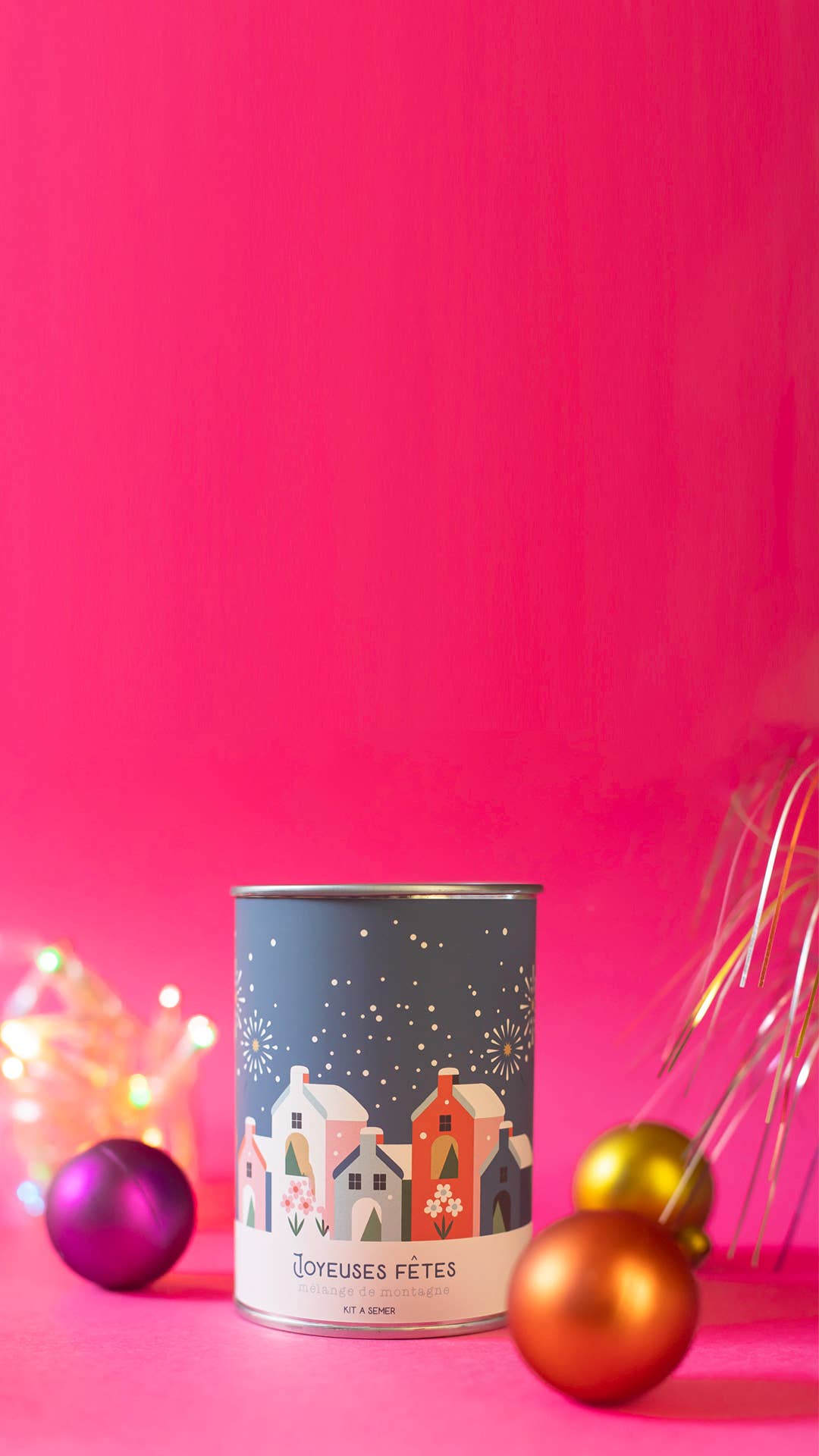 "Joyeuses Fêtes" - Kit à semer