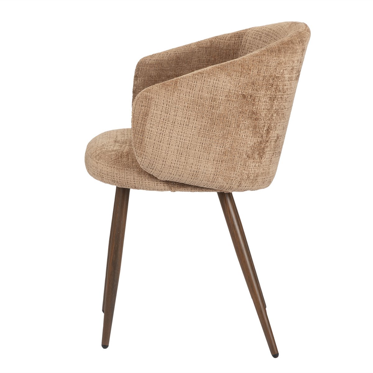 LUNA - Chaise Caramel (ensemble de 2)