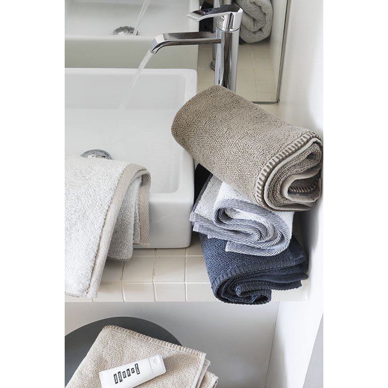 BORA - Serviette de toilette LIN - 50 x 100 cm