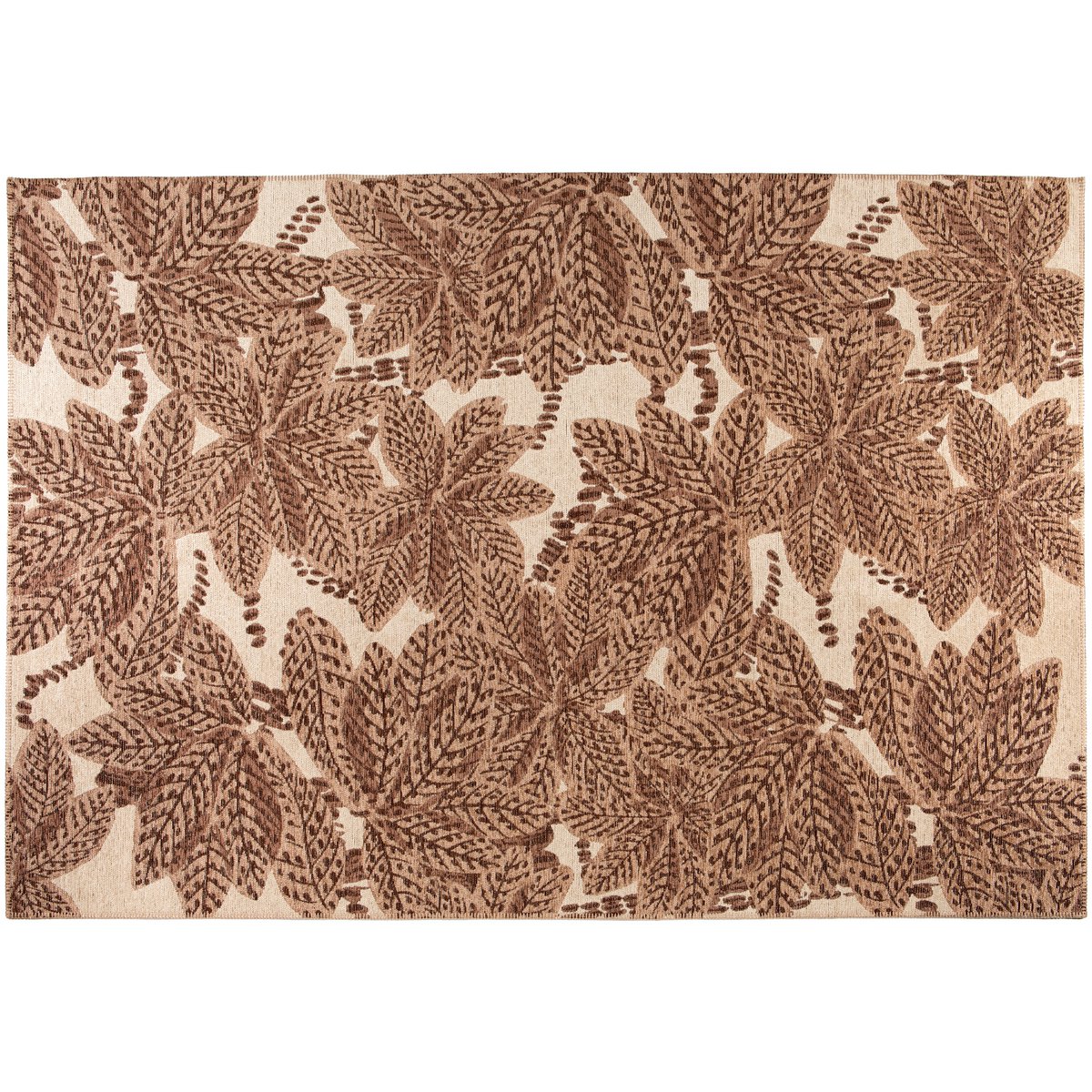 ARIANE - Tapis outdoor recyclé Rouille - 160 x 230 cm