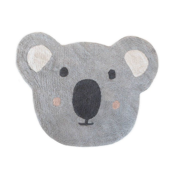 CLEO - tapis gris koala 125 x 100 cm