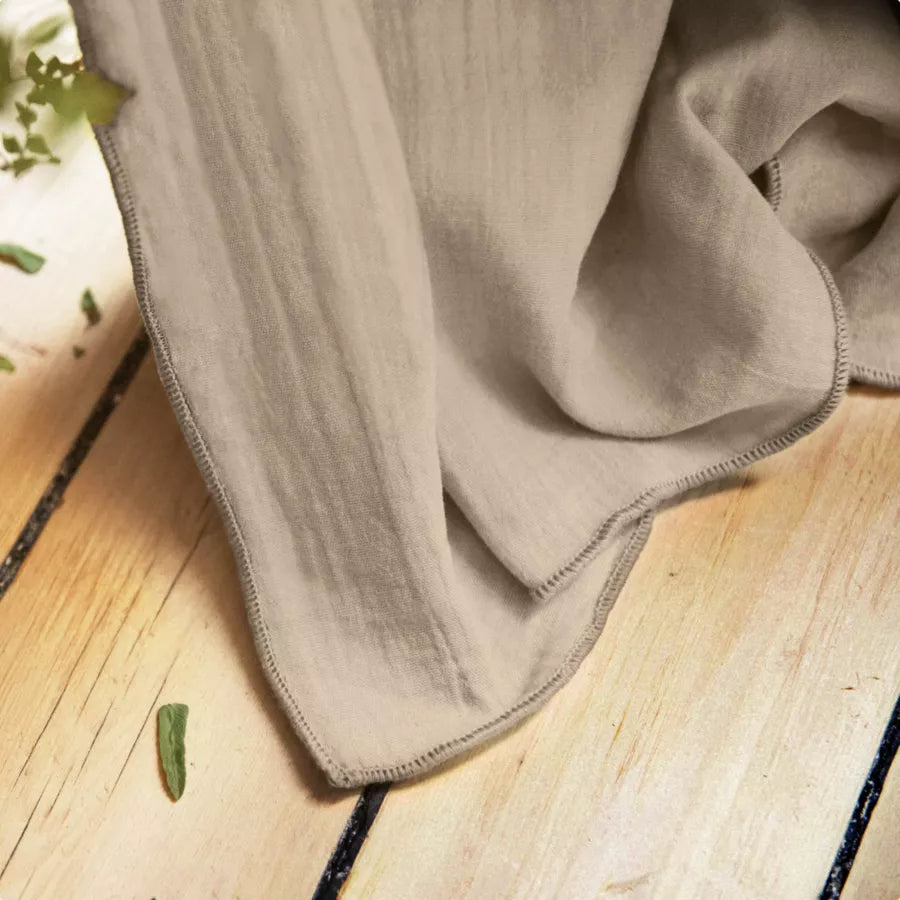 GAIA Nappe gaze de coton Lin