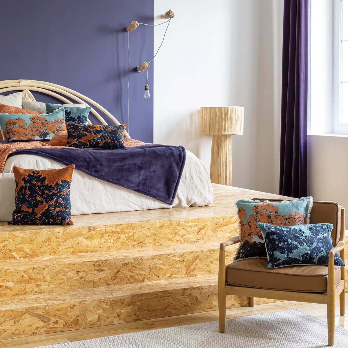 ZEFF - Coussin Mara Naturel 45 x 45 CM