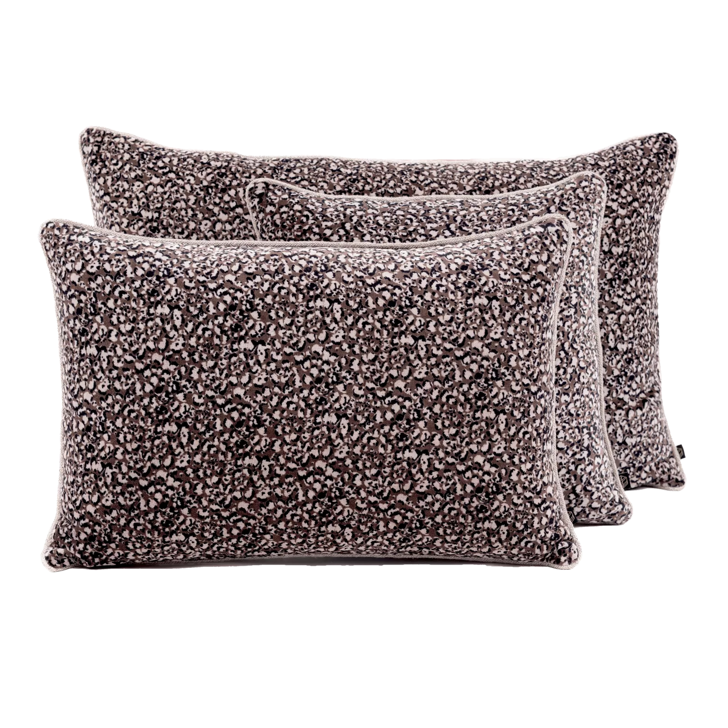 GAIRO Housse de coussin Ganache