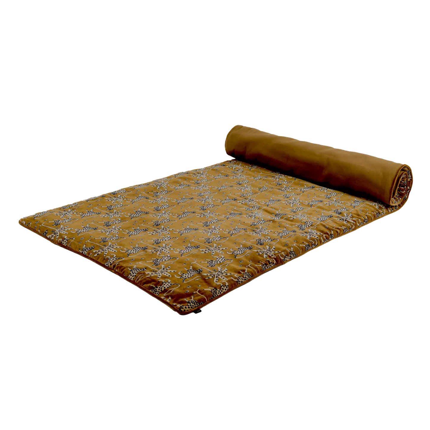 BERIA Housse d'édredon velours Gold