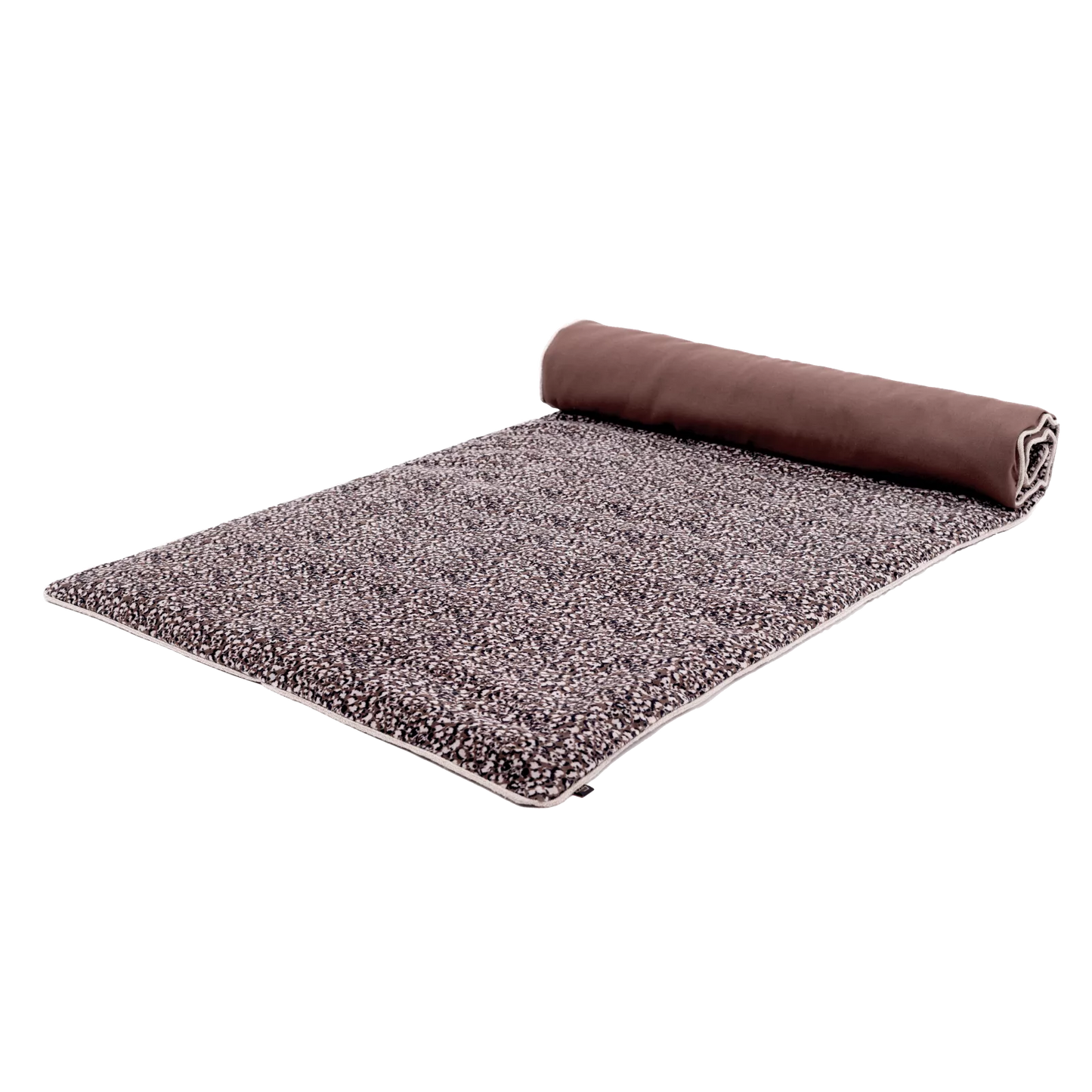 GAIRO Housse d'édredon velours Ganache