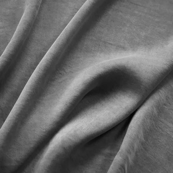 LYSA - Linge de lit lyocell lavé - Gris