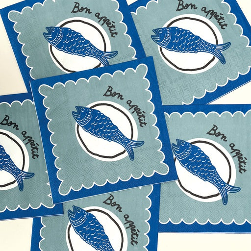 SARDINE Serviettes en papier x20