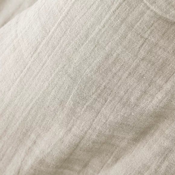 GAIA Nappe gaze de coton Craie